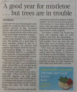 Paul Simons' article from Saturday's Times 